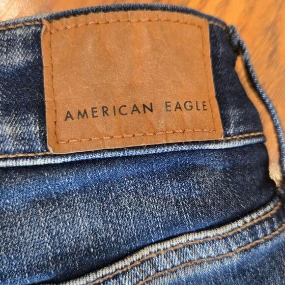 American-eagle-outfitters Women's Blue Jean Shorts - Picture 3 of 5
